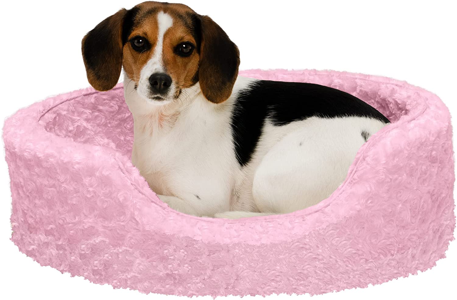 Furhaven Pink Pet Bed