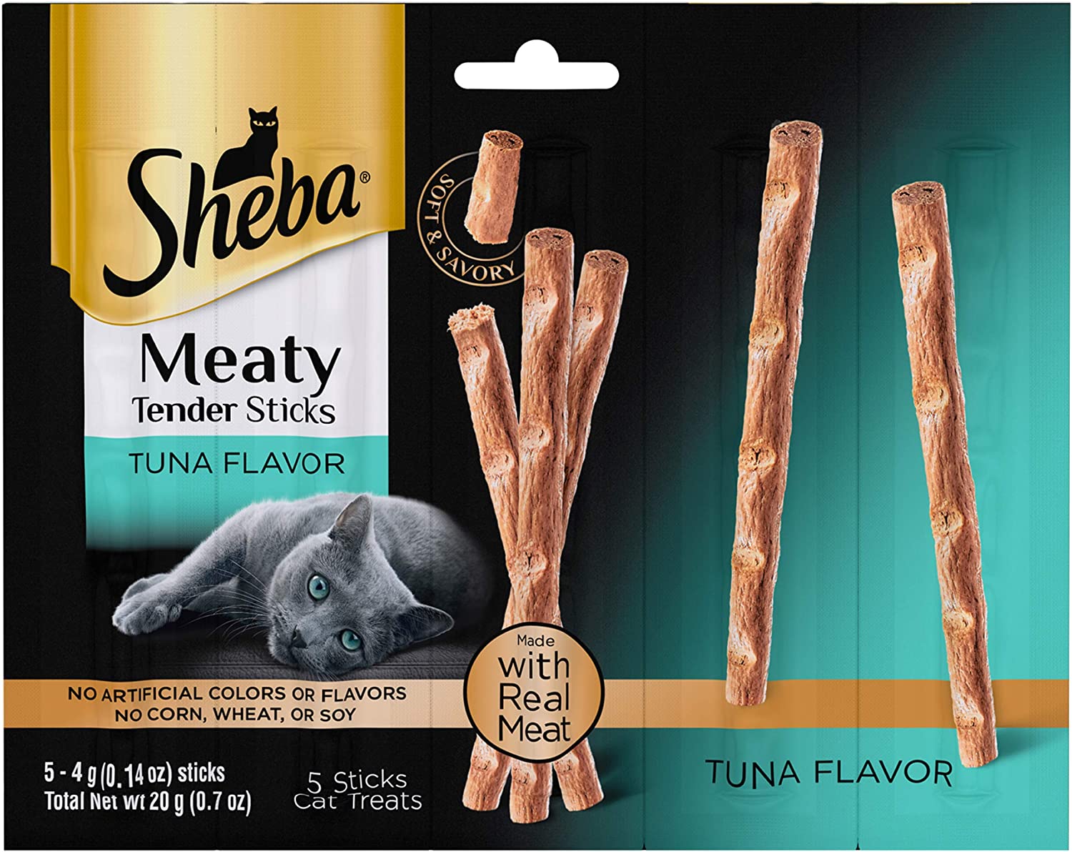 Sheba Meaty Tender Sticks Tuna Flavor 