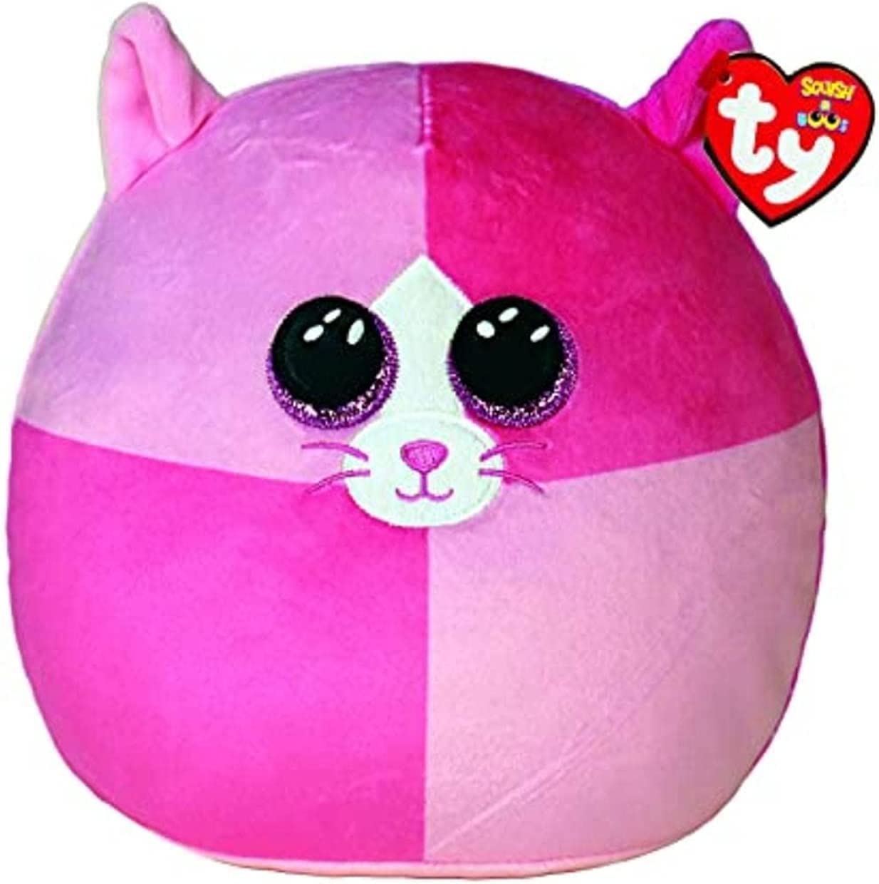 Ty Toys - Squish a Boo Pink Cat Scarlet