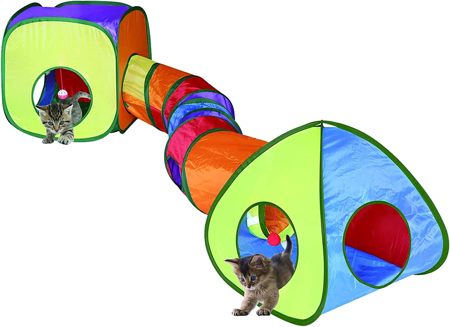 cat tunnel and cubes